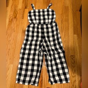 LOFT Gingham jumpsuit